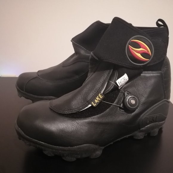 Lake Pittard Leather Cycling boots, NWT - Picture 2 of 2